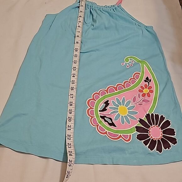 Hanna Andersson Light Blue Pillowcase Dress, 120cm - Picture 4 of 6